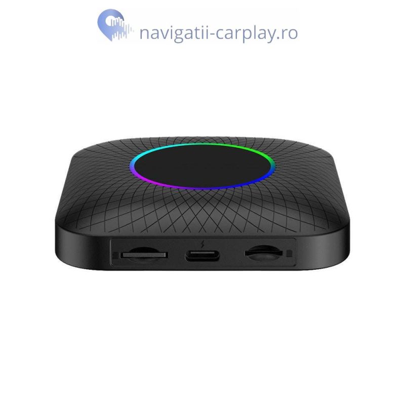 AI BOX Apple Carplay Android Auto wireless si unitate Android 8GB RAM