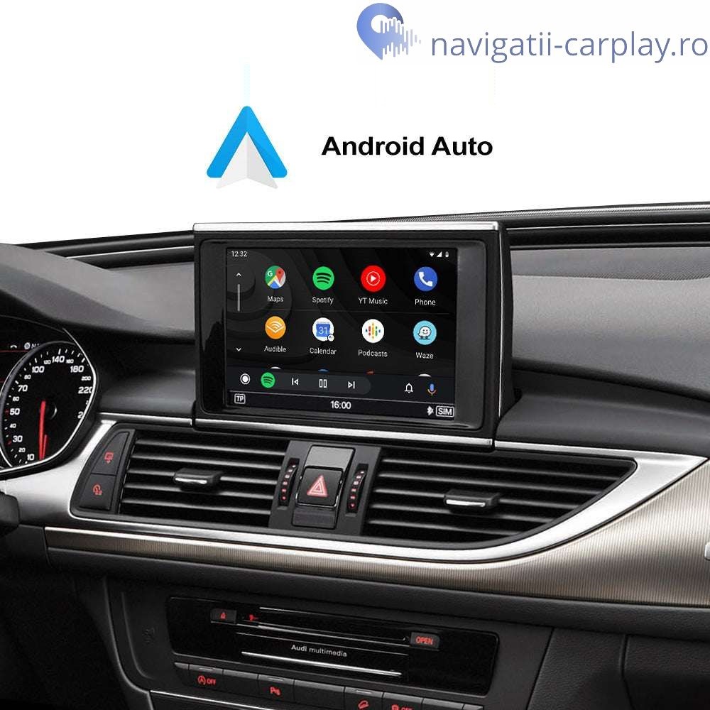 Apple Carplay Android Auto Wireless Audi A6 C7 cu MMI 3G
