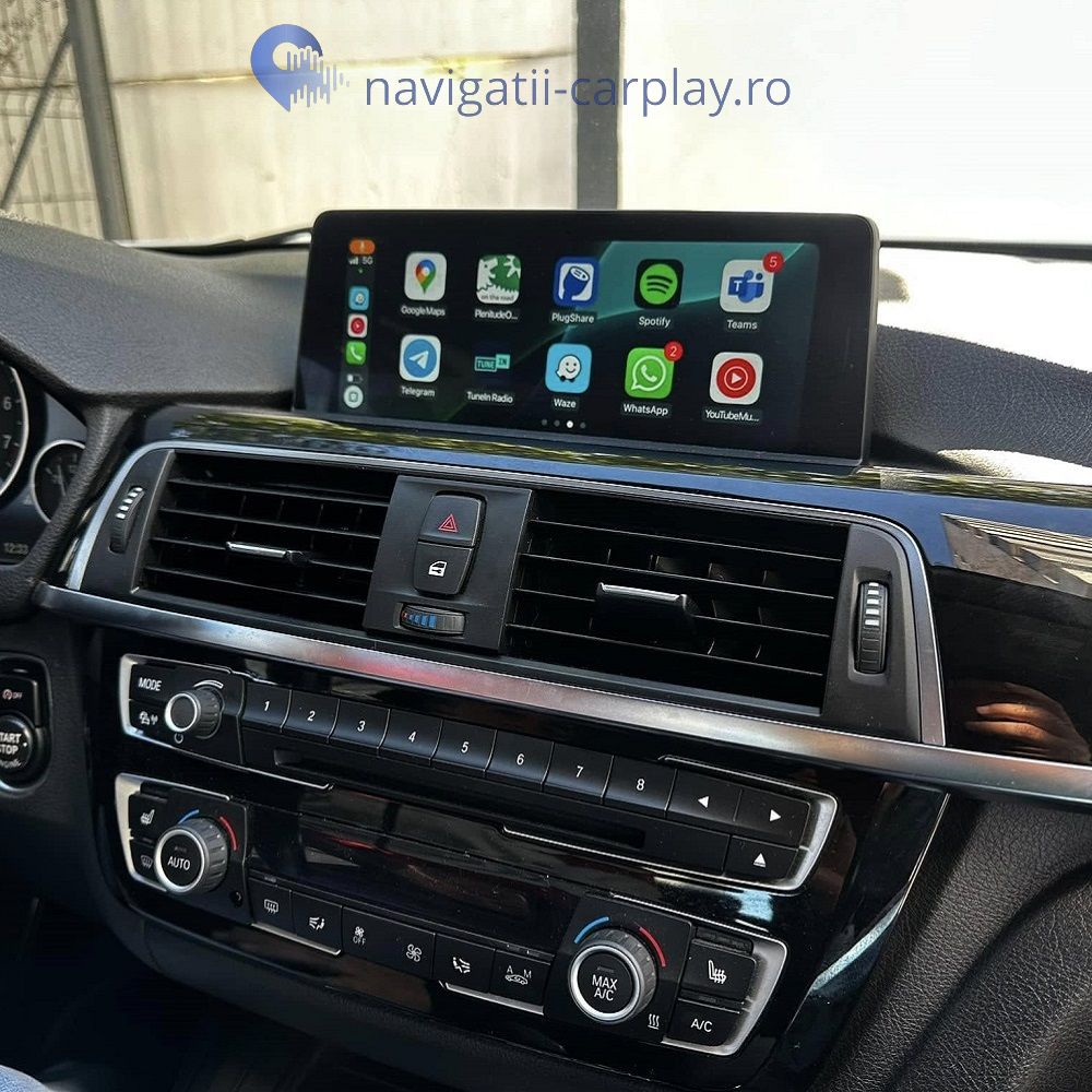 Apple CarPlay si Android Auto wireless BMW Seria 3 F10