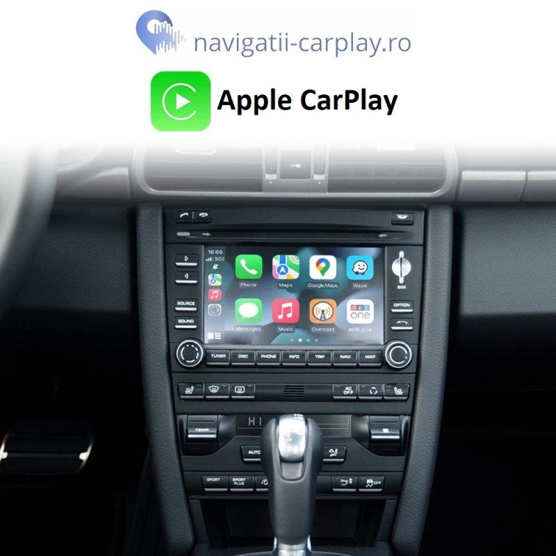 Apple Carplay si Android Auto Wireless pentru Porsche PCM3.0 si PCM4.0