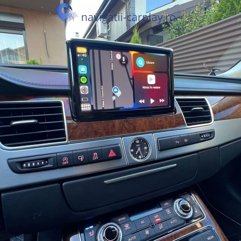 Apple Carplay si Android Auto Audi A8 D4 Wireless