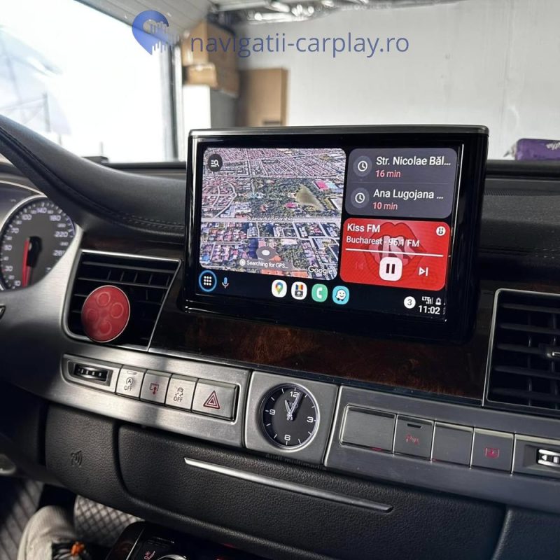 Apple Carplay si Android Auto Audi A8 D4 Wireless