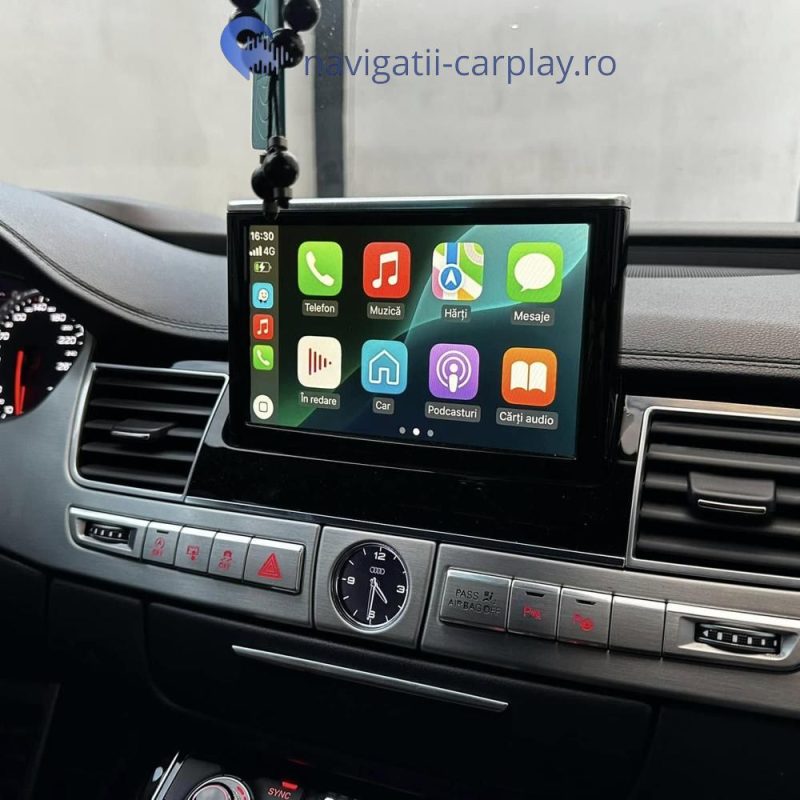 Interfata Apple CarPlay Audi A8