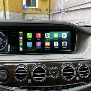 Apple Carplay si Android Auto Mercedes S Class w222