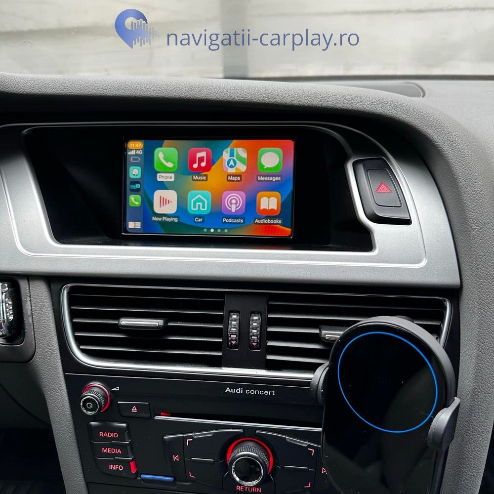 Apple Carplay si Android Auto Audi A4, A5, Q5 Audi Concert