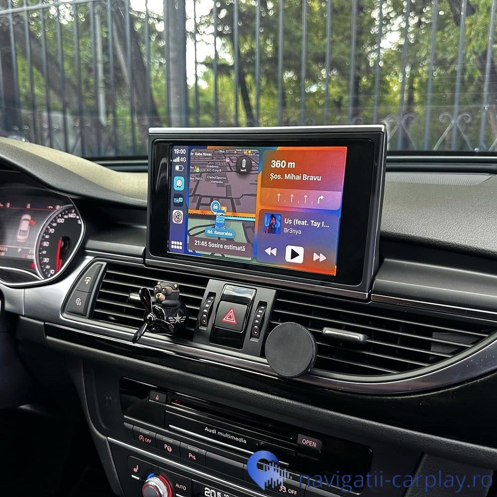 Apple Carplay Android Auto Wireless Audi A6 C7 cu MMI 3G
