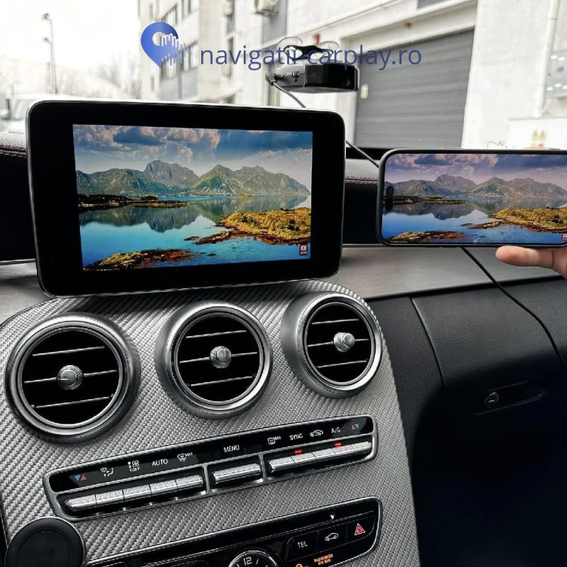 Airplay & Apple Carplay si Android Auto Mercedes C Class