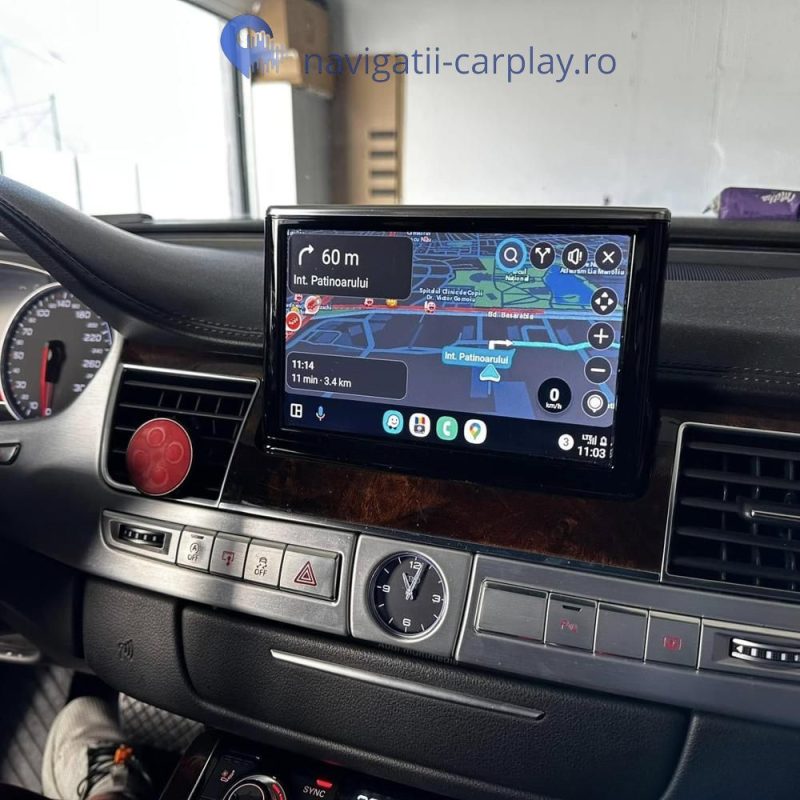 Apple Carplay si Android Auto Audi A8 D4 Wireless