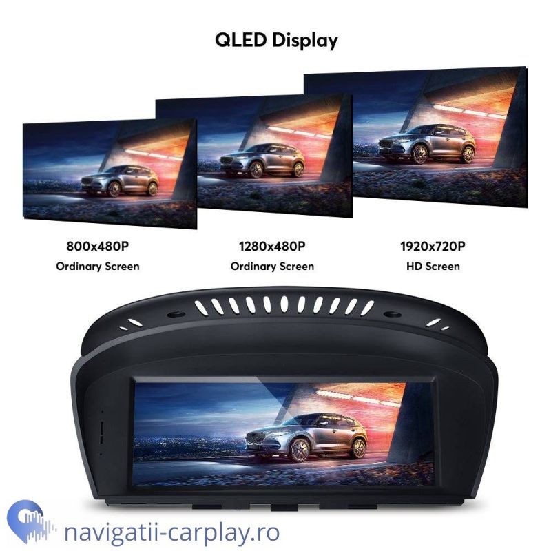 Navigatie Android 8GB BMW E60 E90 CCC CIC Wireless Carplay AndroidAuto