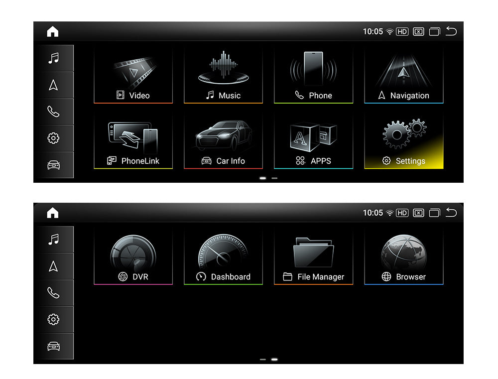 Interfata Navigație dedicată Android Audi A4 B8 B8.5 MMI 3G HNAV HN+ BNAV A5 Q5