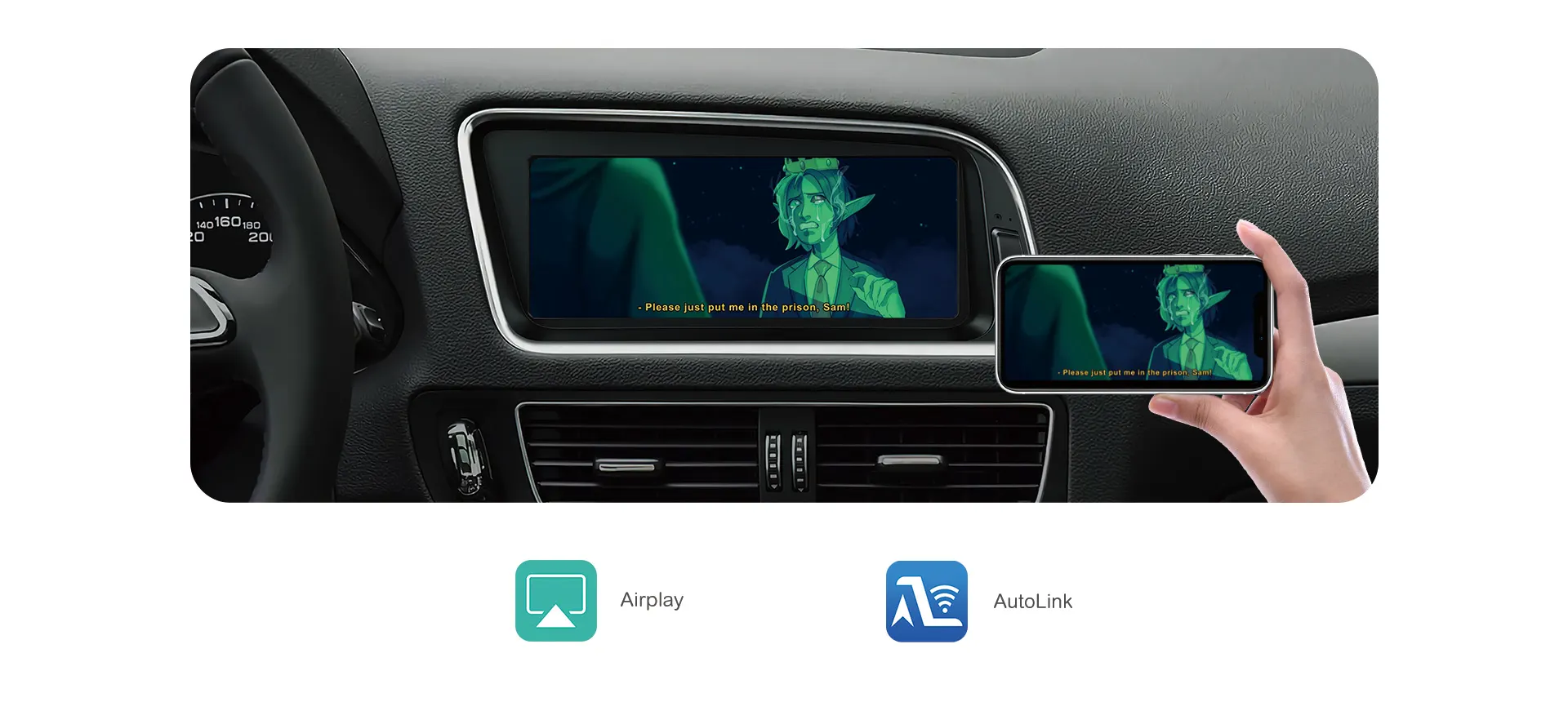Mirror Navigație dedicată Android Audi A4 B8 B8.5 MMI 3G HNAV HN+ BNAV A5 Q5