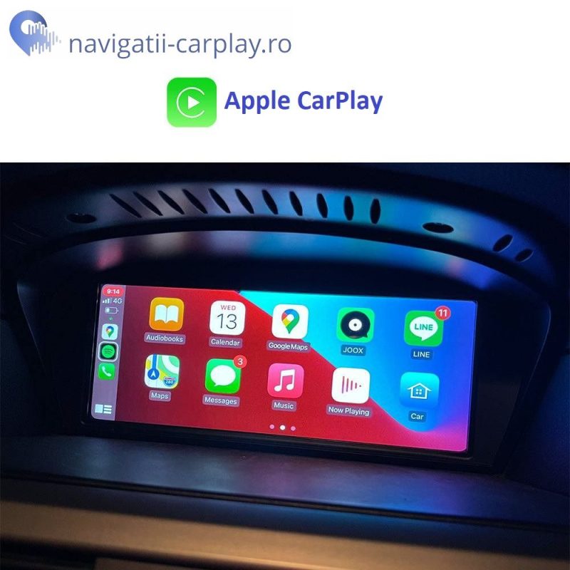 Navigatie Android 8GB BMW E60 E90 CCC CIC Wireless Carplay AndroidAuto