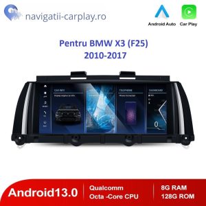 Navigatie Android 8GB RAM Touchscreen BMW X3 X4 F25 F30