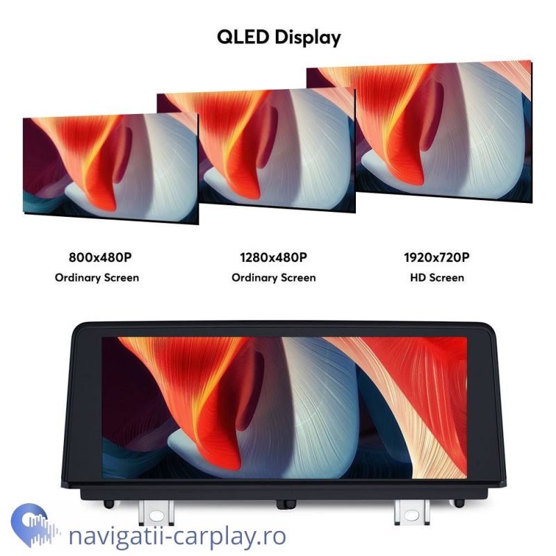 Navigatie Android 8GB RAM ecran QLED Touchscreen BMW F32 F33 F36