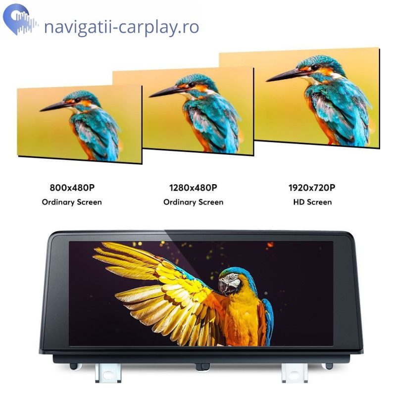 Navigatie Android 8GB RAM ecran QLED Touchscreen BMW F30 F31 F80