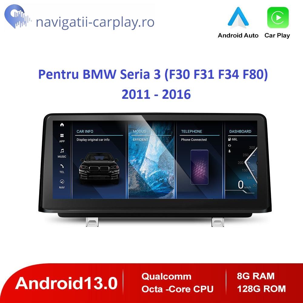 Navigatie Android 8GB RAM ecran QLED Touchscreen BMW F30 F31 F80