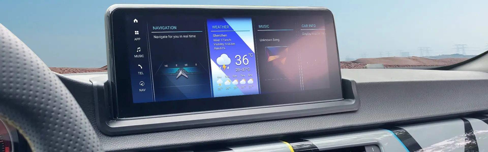 Navigație Android BMW Seria 3 E90 E91 E92 E93