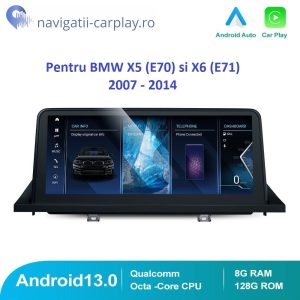 Navigație dedicată Android BMW X5 X6 E70-E71