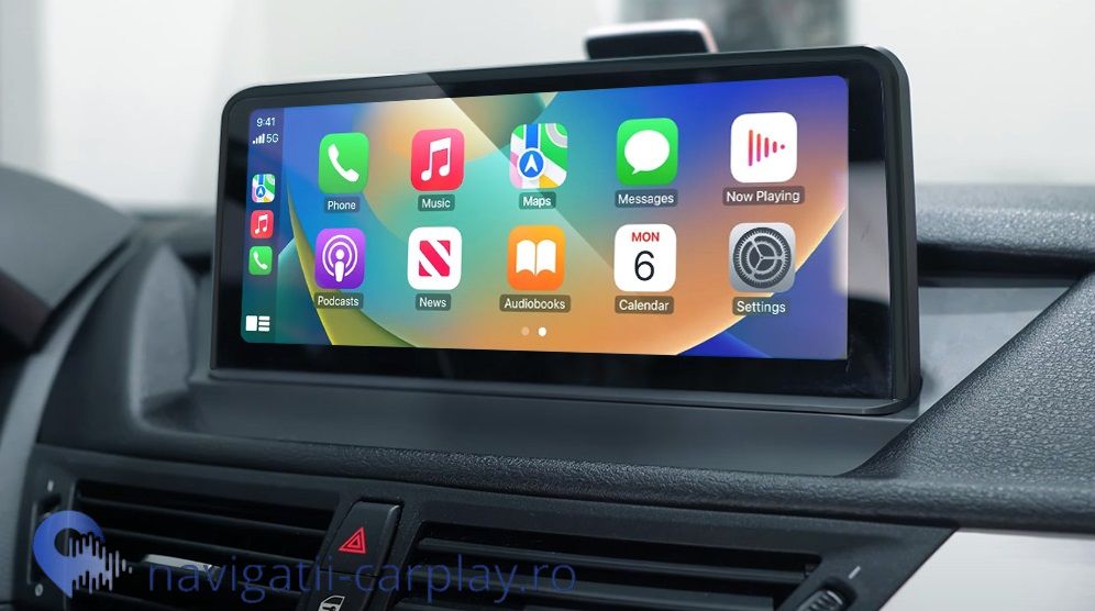 Navigație dedicată Android BMW X1 E84 touchscreen