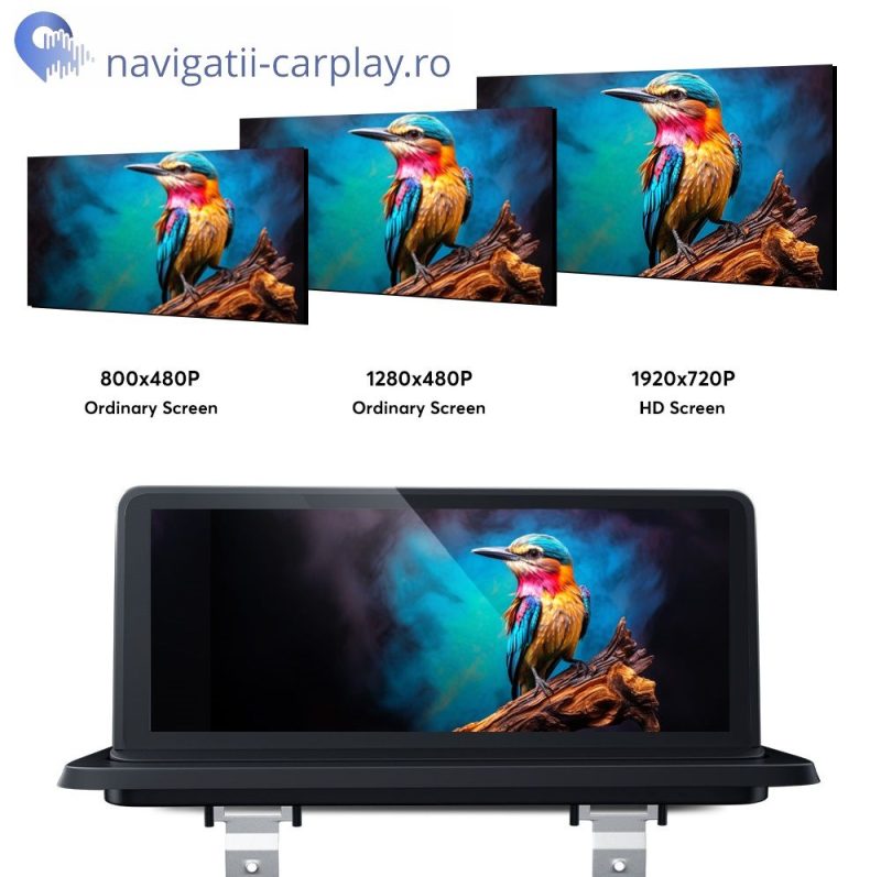 Navigație dedicată Android BMW Serie 1 E81, E82, E87, E88 Display QLED