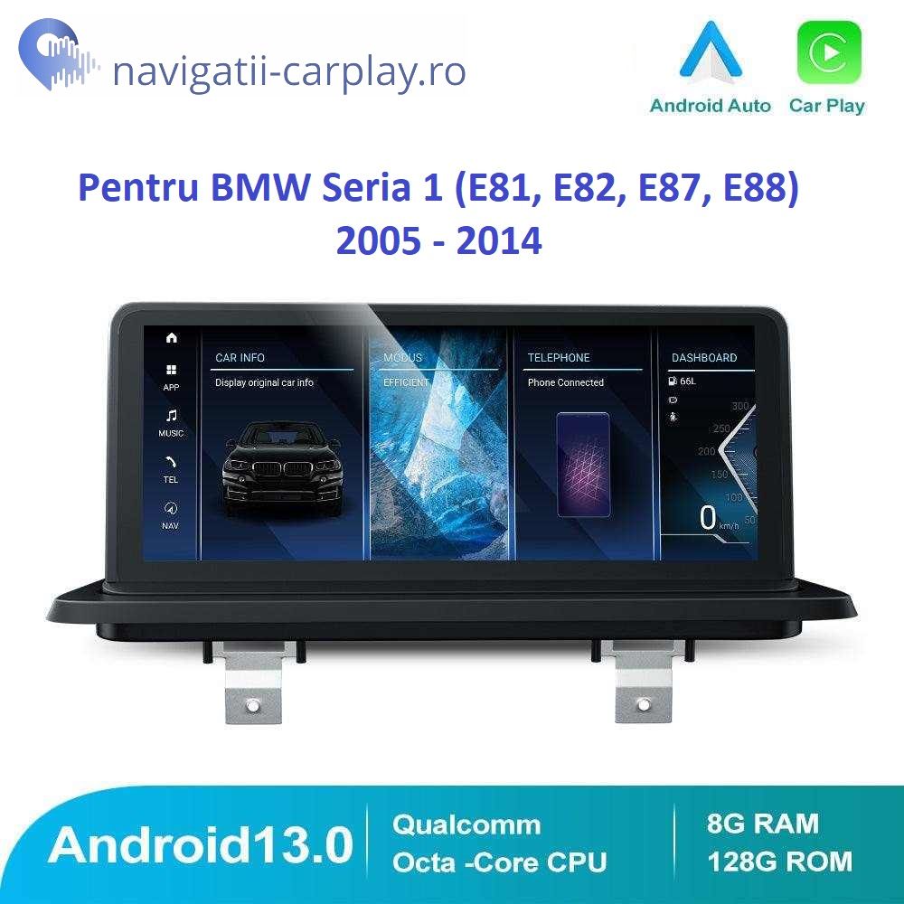 Navigație dedicată Android BMW Serie 1 E81, E82, E87, E88
