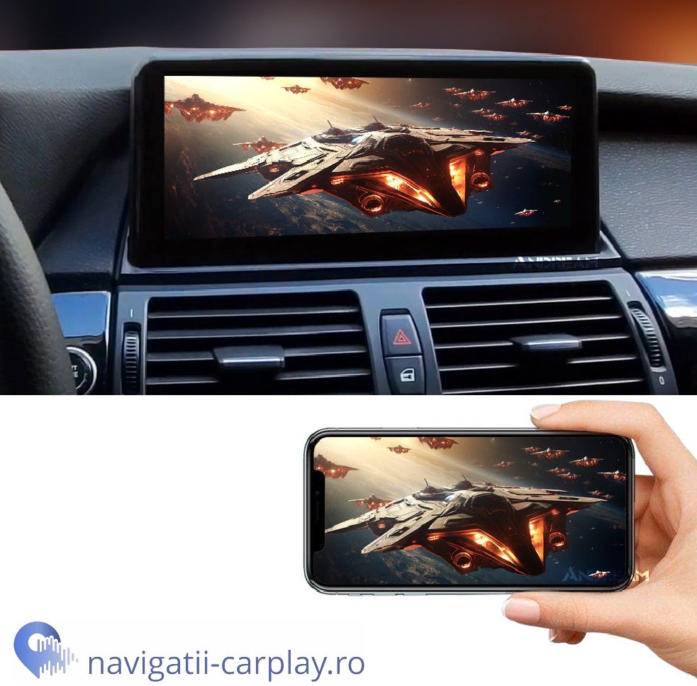 Navigație dedicată Android BMW X5 X6 E70 E71