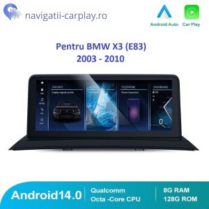 Navigație dedicată cu Android BMW X3 E83