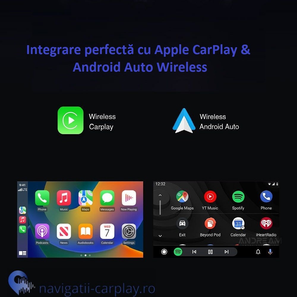 Apple CarPlay Navigație dedicată Android Volkswagen 7Inch 6GB RAM