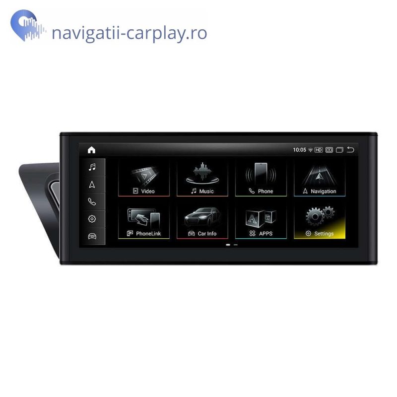 Display Navigație dedicată Android Audi A1, A3, A4, A5, A6, A7, Q3, Q5