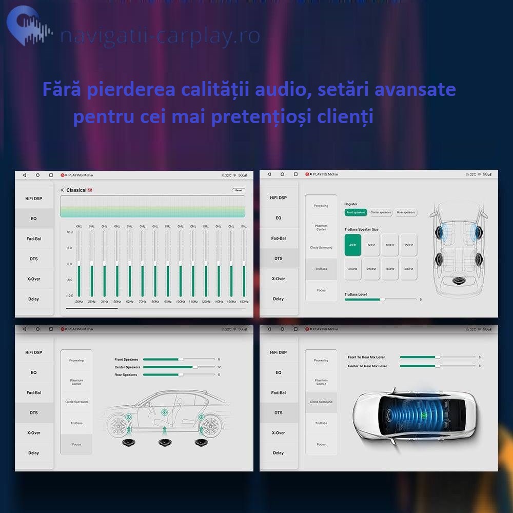 EQ Navigație dedicată Android Volkswagen 7Inch 6GB RAM