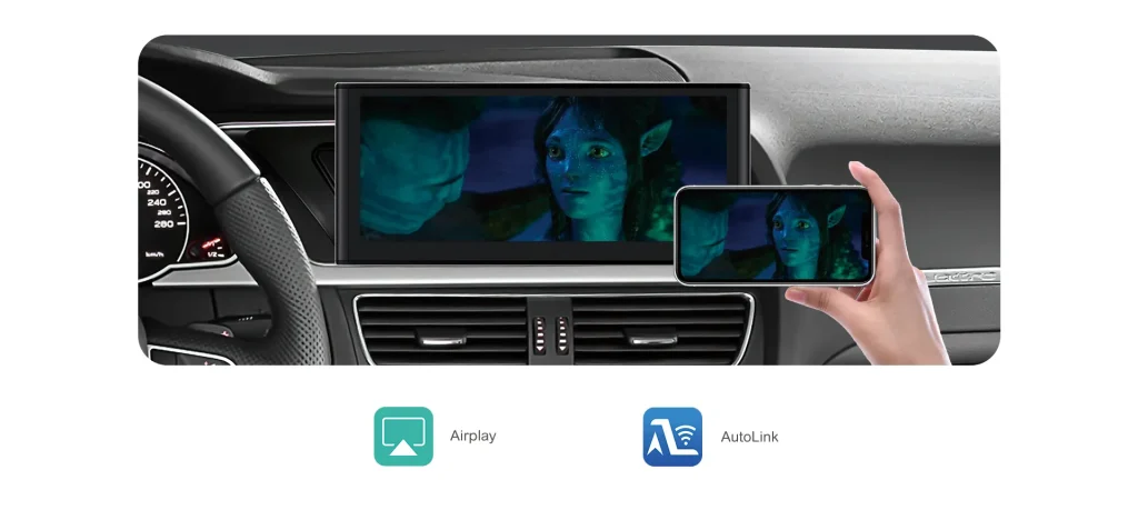 Mirror Navigație dedicată Android Audi A1, A3, A4, A5, A6, A7, Q3, Q5