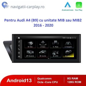 Navigație dedicată Android Audi A4 B9