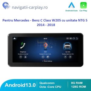 Navigație dedicată Android Mercedes-Benz C Class W205 NTG5
