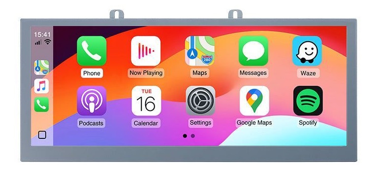 Carplay mirror Ecran dedicat cu Apple CarPlay și Android Auto Wireless pentru Audi A4 A5 Q5