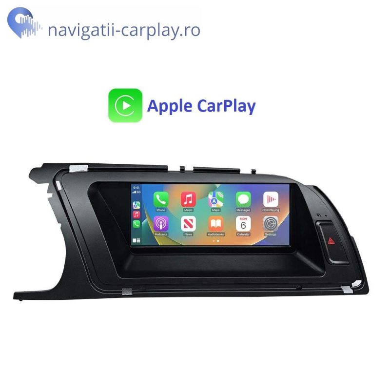 Ecran dedicat cu Apple CarPlay Wireless pentru Audi A4 A5 Q5