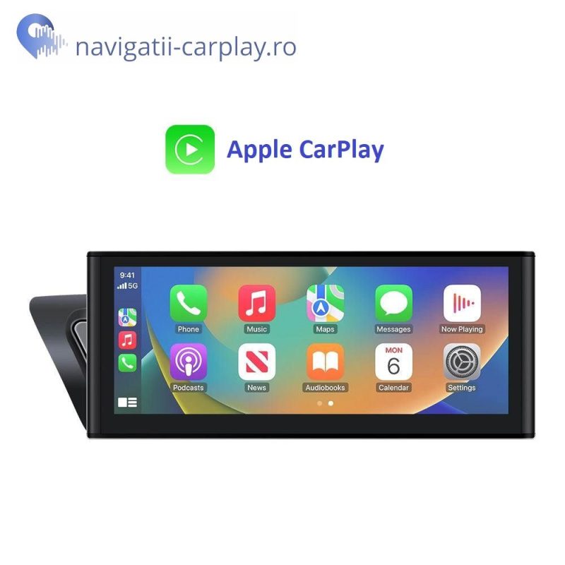 Ecran dedicat cu Apple CarPlay și Android Auto Wireless pentru Audi A3 A1 Q3 A4 A5 A6 A7 Q5