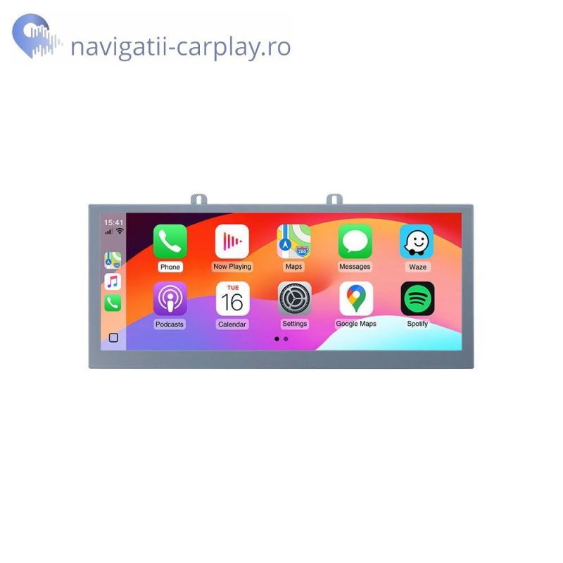 Ecran dedicat cu Apple CarPlay și Android Auto Wireless pentru Audi A4 A5 Q5 MMI 3g Concert Symphony