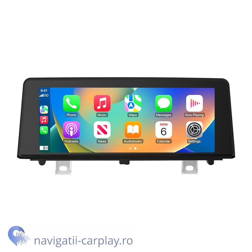 Ecran dedicat cu Apple CarPlay și Android Auto Wireless pentru BMW F20 F21 F22 F23 cu unitate CIC NBT sau EVO