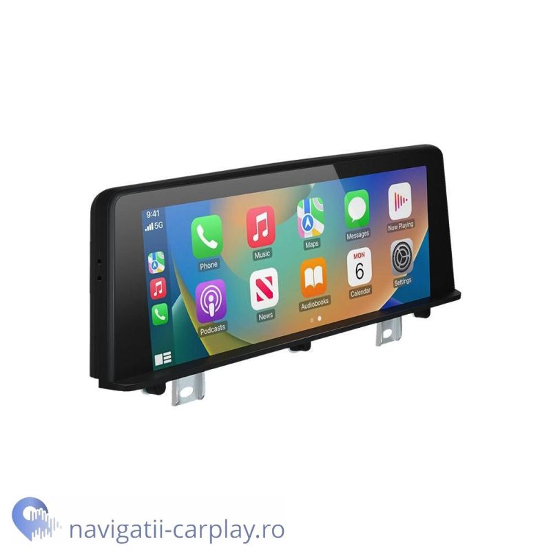 Ecran dedicat cu Apple CarPlay și Android Auto Wireless pentru BMW F30 F31 F34 cu CIC NBT sau EVO
