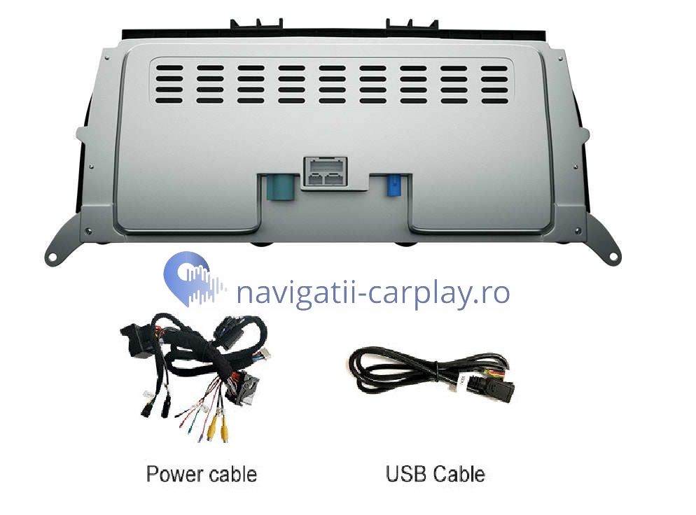cablaj Ecran dedicat cu Apple CarPlay și Android Auto Wireless pentru BMW X3 F25 si X4 F26 cu unitate CIC sau NBT