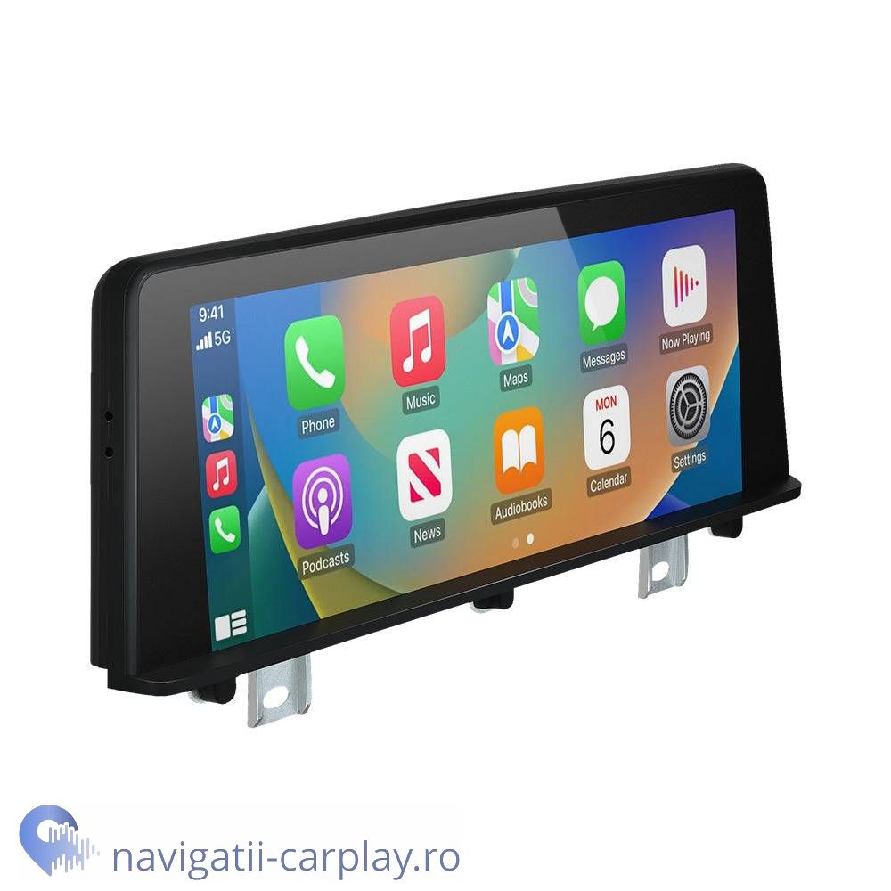image Ecran dedicat cu Apple CarPlay și Android Auto Wireless pentru BMW F20 F21 F22 F23 cu unitate CIC NBT sau EVO