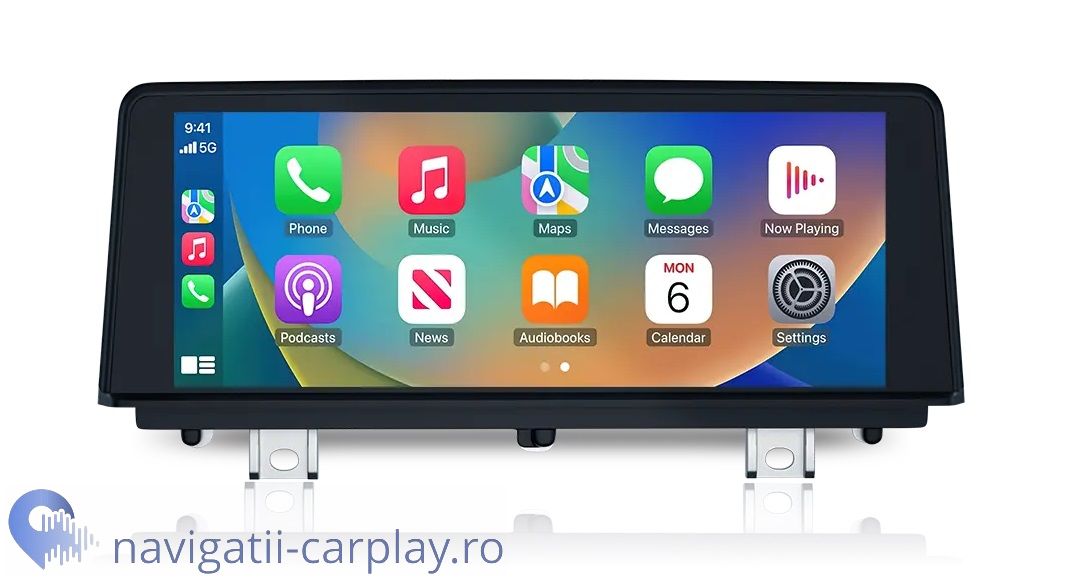 imagine Ecran dedicat cu Apple CarPlay și Android Auto Wireless pentru BMW F20 F21 F22 F23 cu unitate CIC NBT sau EVO